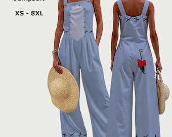 Winnie de Pooh Iejoor Jumpsuit Overalls Halloweenkostuum Cosplay Outfit