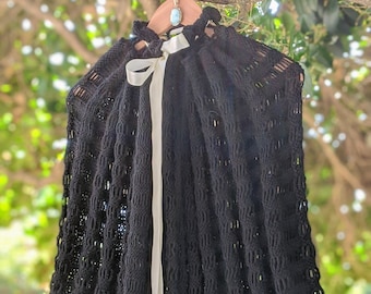 Victorian Knitted Shoulder Cape Pattern