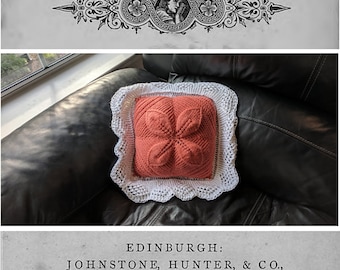 1871 Victorian Toilet Cushion || Victorian Pillow