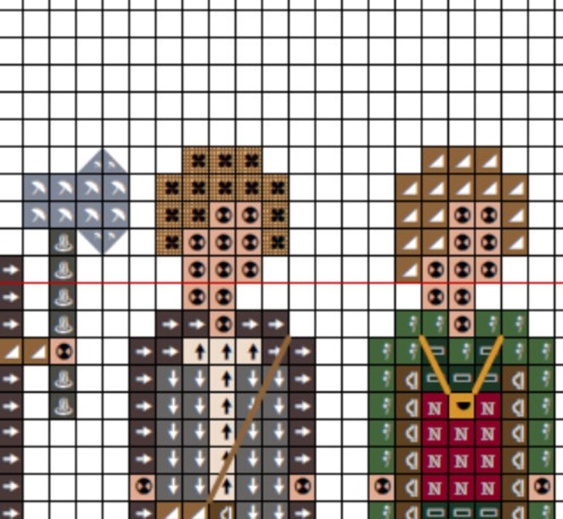Lord of the Rings Cross Stitch Pattern Etsy
