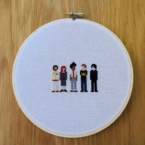 I.T. Crowd Cross Stitch Pattern