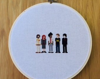 I.T. Crowd Cross Stitch Pattern