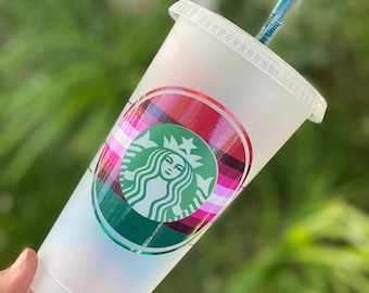 Zarape Starbucks Cup| Mexican Starbucks Cup with straw| Tumbler| Customized Coffee Cup| Personalized Gift|  Birthday Gift