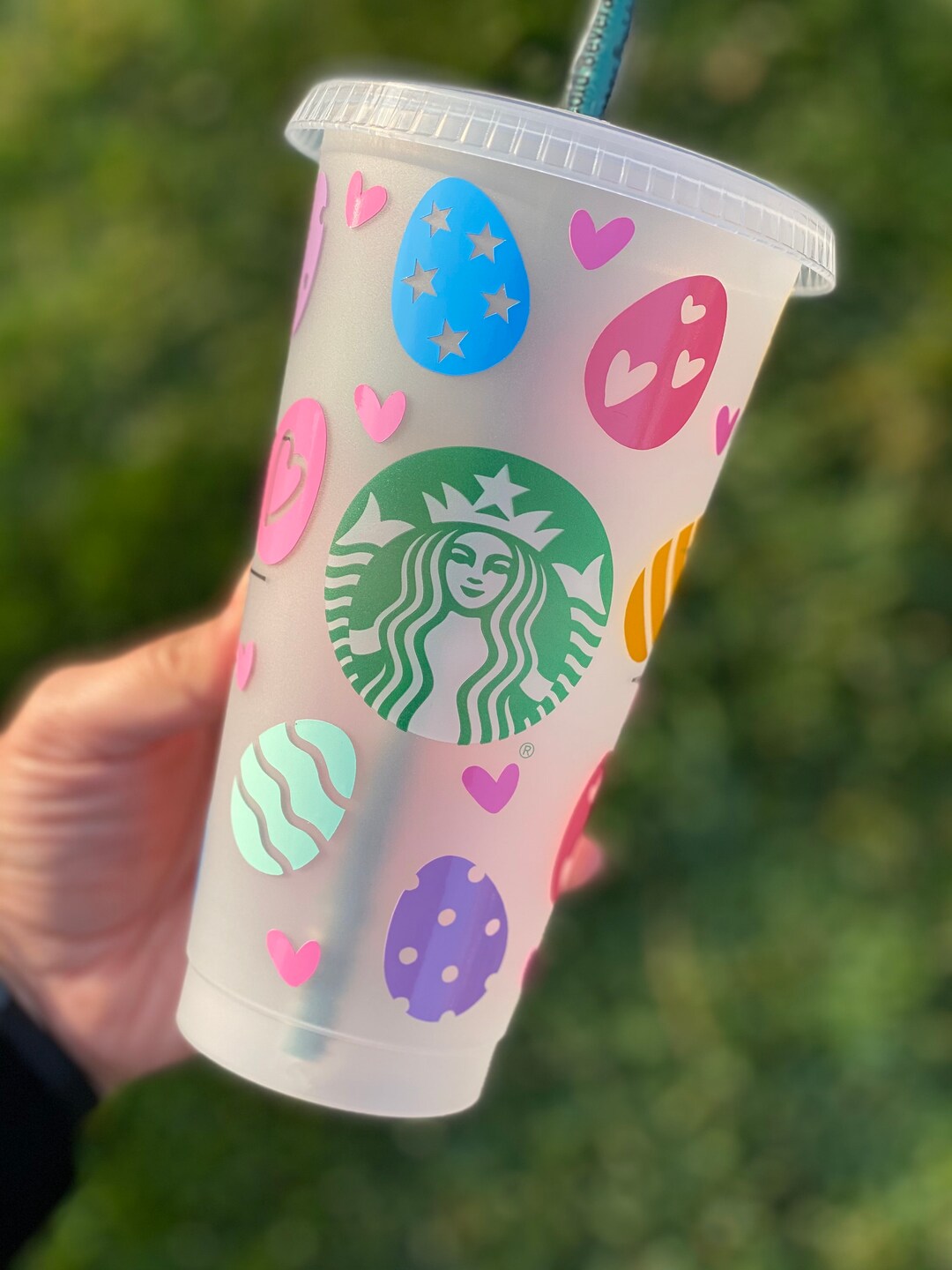 Easter Starbucks Cup Personalized Gift Starbucks Cup Venti Etsy