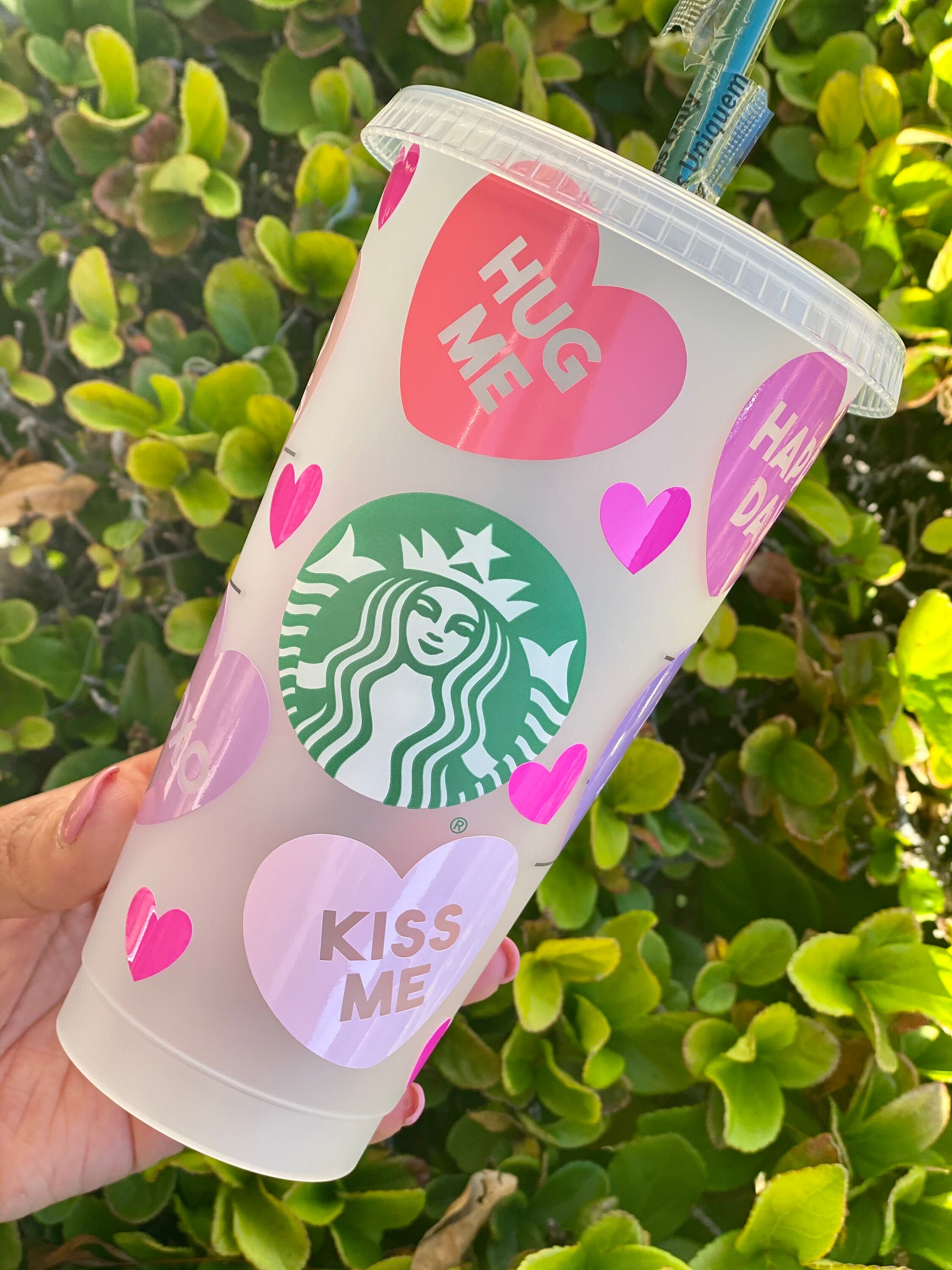 Valentine's Day Starbucks Cup Personalized Gift Venti Etsy