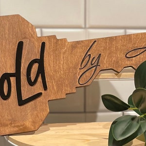Sold Key sign