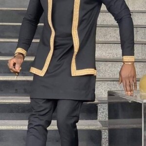 African suitkaftan dresssenator wearsAfrican dresspant and suitgroomsmen AttireHand made dressmen dressNigerian dresswedding suit