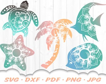 Download Palm Tree Mandala Etsy