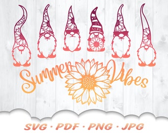 Free Free Sunflower Gnome Svg 536 SVG PNG EPS DXF File