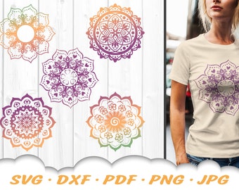 Download Circular Mandala Svg Etsy
