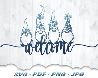 Free Free 133 Gnome Sweet Gnome Svg SVG PNG EPS DXF File