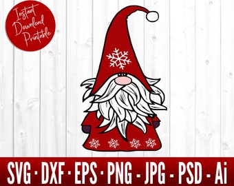 Download Gnome Svg Etsy 3D SVG Files Ideas | SVG, Paper Crafts, SVG File