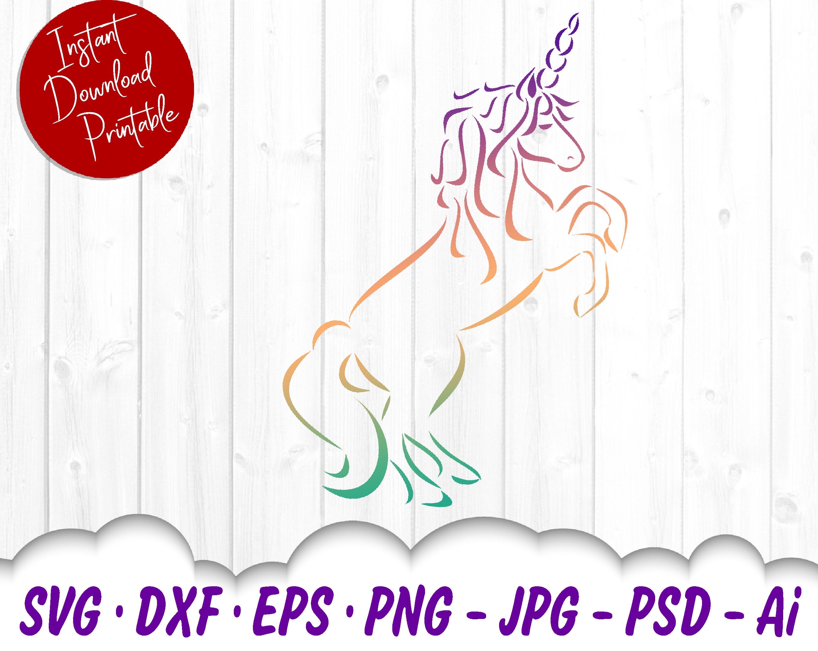 Free Free Unicorn Wall Art Svg 307 SVG PNG EPS DXF File