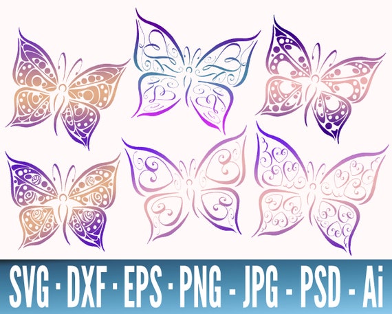 Free Free 171 Pink And Purple Butterfly Svg SVG PNG EPS DXF File