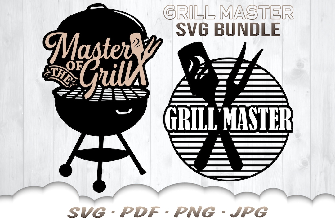 Master BBQ Svg Bundle Grill Master Svg Files for Cricut Grilling Svg