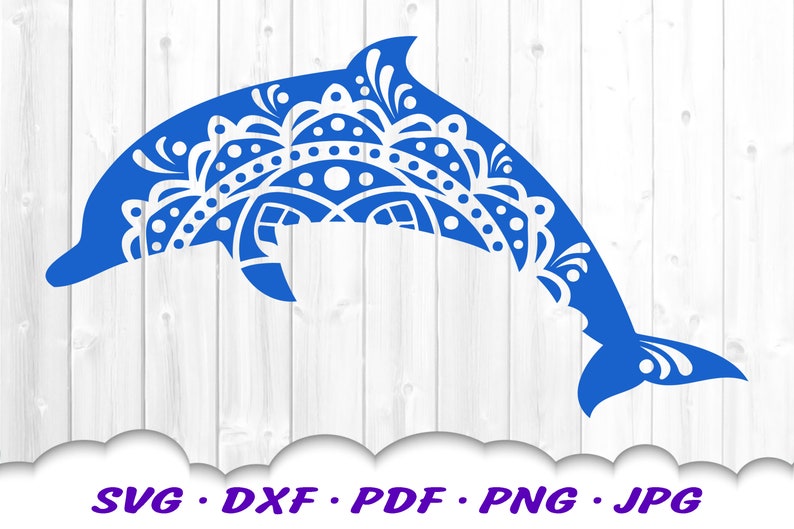 Download Mandala Dolphin Svg Dolphin Svg Files For Cricut Dolphin ...
