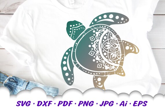 Free Free 304 Cricut Turtle Mandala Svg SVG PNG EPS DXF File