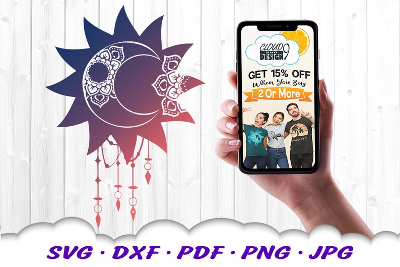 Download Dream Catcher Mandala SVG Celestial Dream Catcher SVG ...