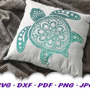 Zentangle Turtle SVG Files For Cricut - Sea Turtle SVG - Sea Turtle Clipart - SVG Files - Cut Files - Sea Turtle Shirt - Iron On Transfer