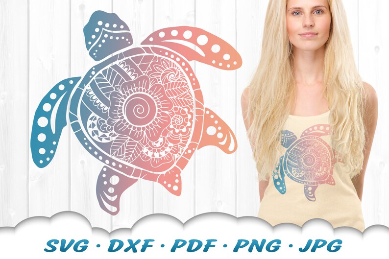 Free Free 93 Cricut Turtle Mandala Svg SVG PNG EPS DXF File
