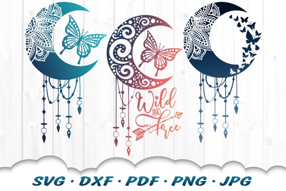 Download Mandala Butterfly Dreamcatcher Svg Bundle Dreamcatcher Svg Etsy