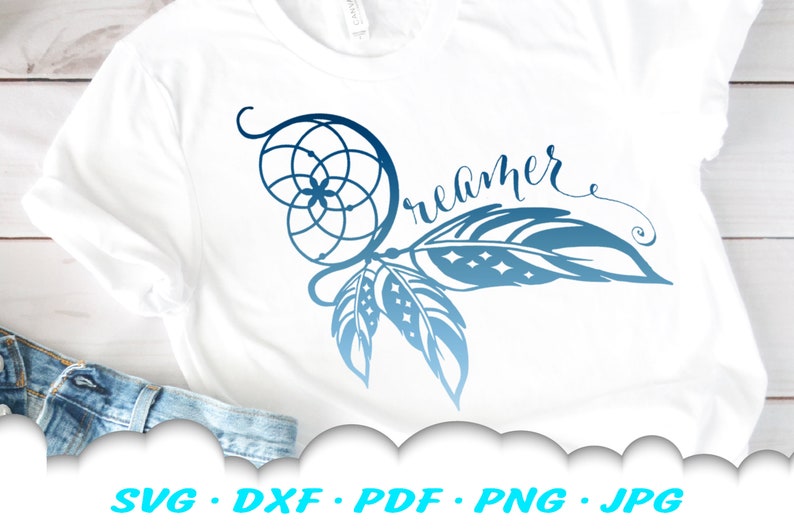 Dreamer SVG Dream Catcher SVG Files For Cricut | Etsy