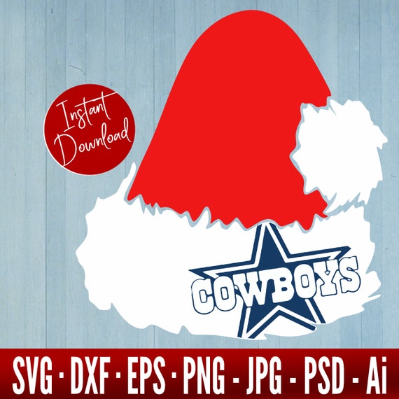 Download Free Dallas Cowboys Christmas Svg Football Svg Files For Cricut Etsy SVG Cut Files