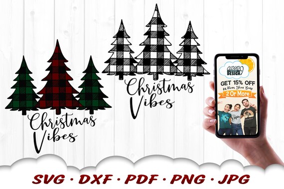 Download Plaid Christmas Vibes Svg Christmas Svg Files For Cricut Etsy 3D SVG Files Ideas | SVG, Paper Crafts, SVG File