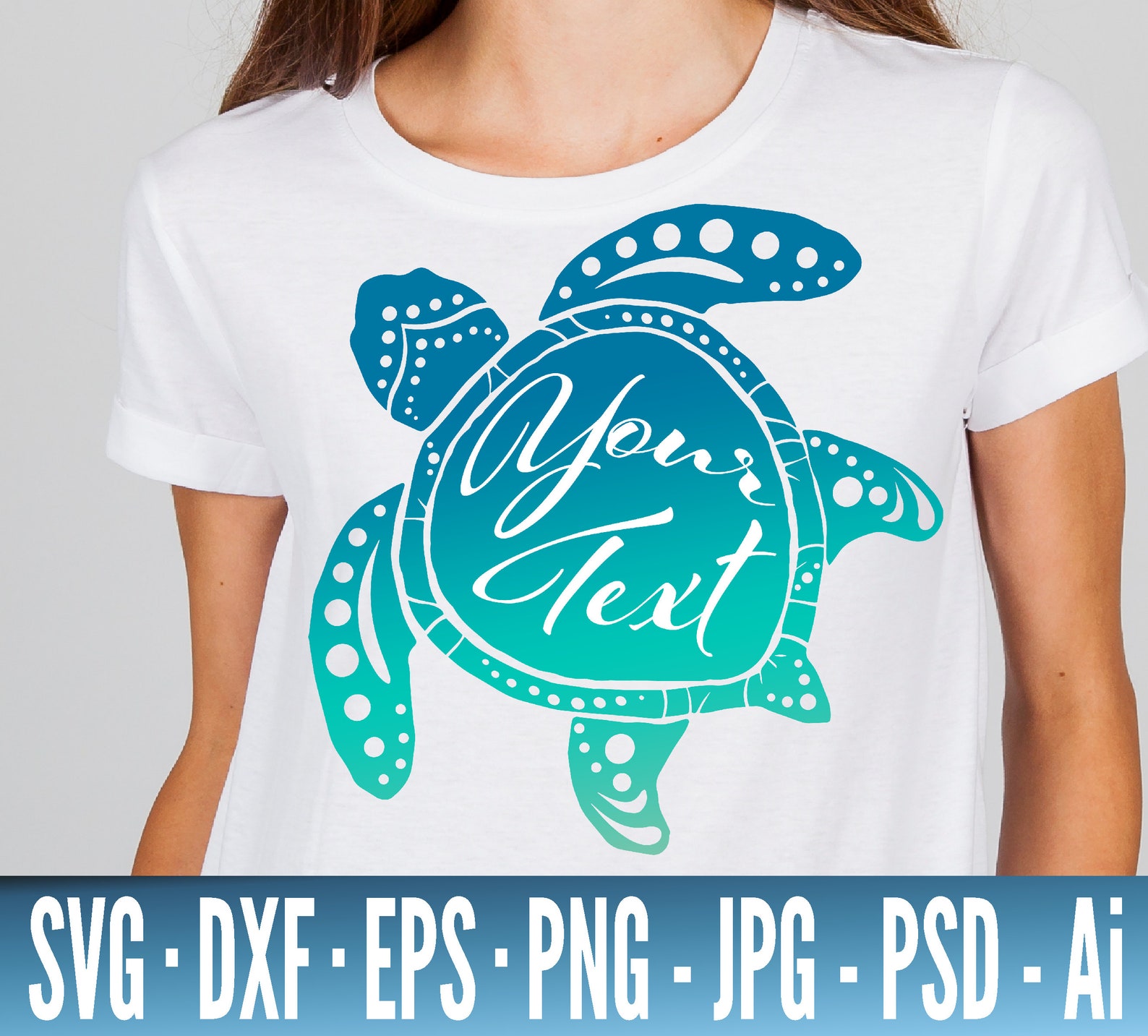 Big Sea Turtle SVG Bundle Turtle SVG Files for Cricut Sea - Etsy