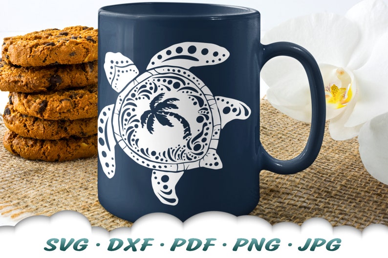 Free Free 143 Cricut Turtle Mandala Svg SVG PNG EPS DXF File