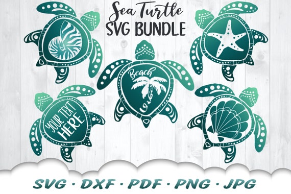 Download Turtle Svg Bundle Turtle Svg Files For Cricut Sea Turtle Etsy