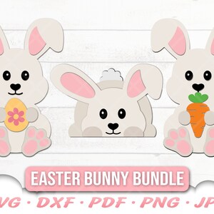 Osterhase SVG - Ostern zwart - Hase svg - Ostern Shirt svg - Ostern Clipart - Osterhase Png - Osterdeko - Cricut Silhouette