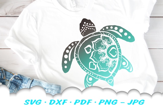Free Free Cricut Turtle Mandala SVG PNG EPS DXF File