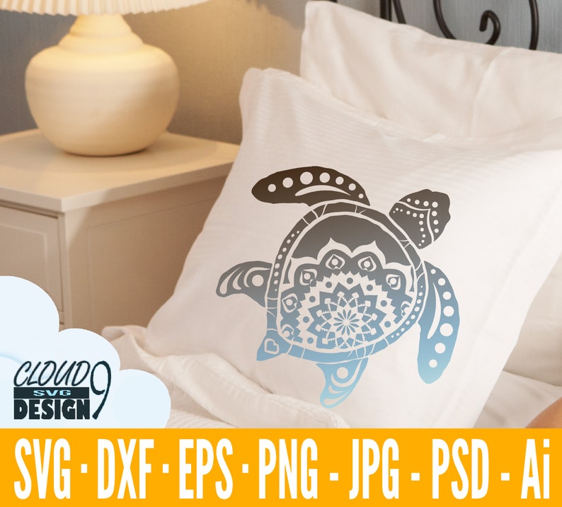 Free Free Cricut Turtle Mandala 835 SVG PNG EPS DXF File