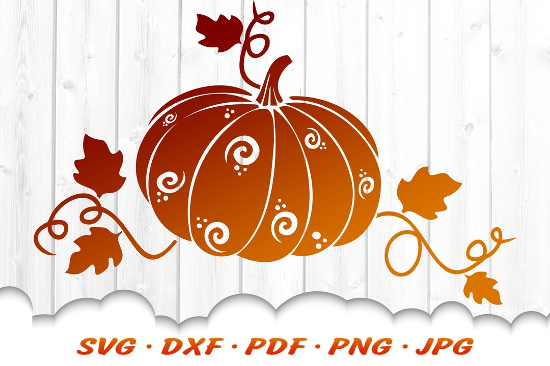 Fall Pumpkin Svg Fall Svg Files for Cricut Pumpkin Svg Pumpkin Clipart