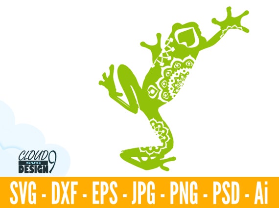 Download Frog Mandala Svg Files For Cricut Frog Svg Mandala Svg Yoga Etsy