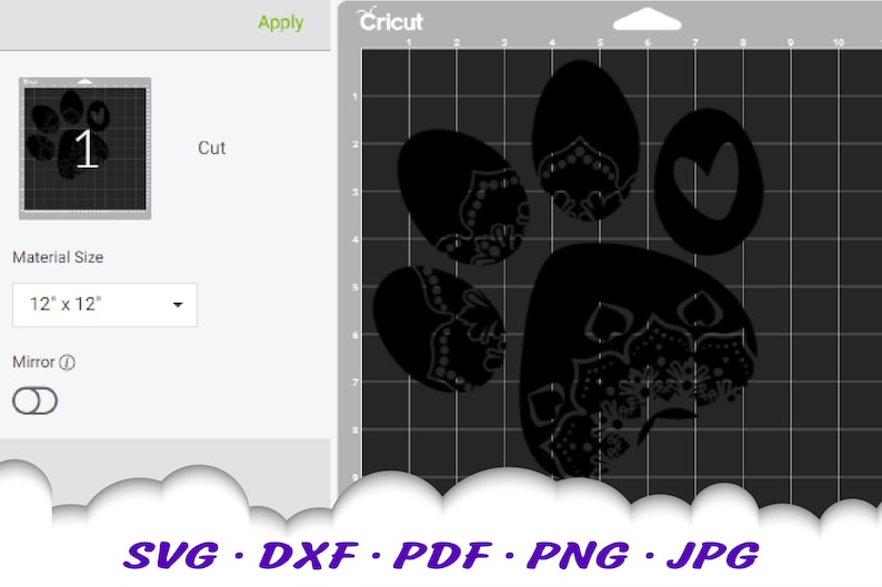 Download Dog Paw Mandala Svg Pet Lovers Iron On Vinyl Decal Svg Dog Mom Svg Dog Paw Clipart Mandala Svg Files For Cricut Craft Supplies Tools Papercraft Jewellerymilad Com