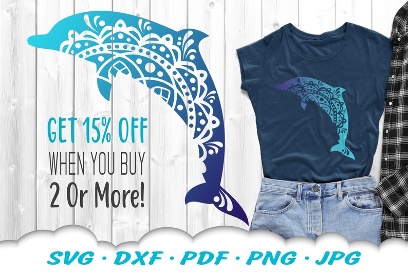 Download Mandala Dolphin Svg Dolphin Svg Files For Cricut Dolphin ...