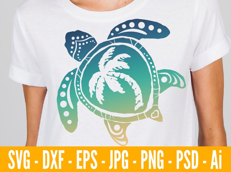 Download Turtle Mandala SVG Files For Cricut Turtle SVG Sea Turtle ...