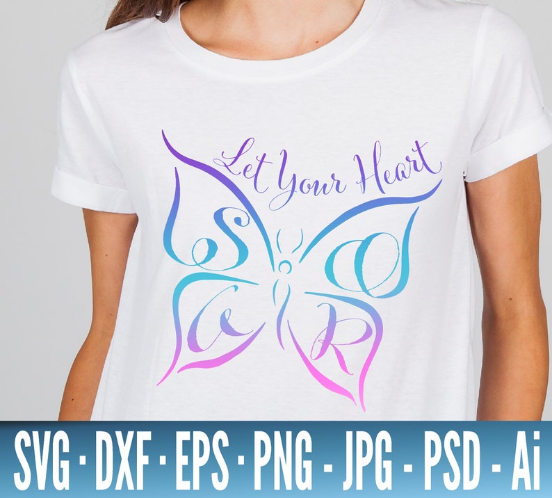 Butterfly SVG Bundle Inspirational Quotes Motivational | Etsy