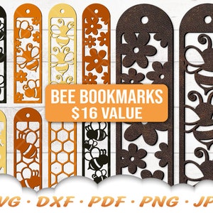 Bookmark SVG Template, Heart Bookmark Svg, Tag SVG, Label SVG