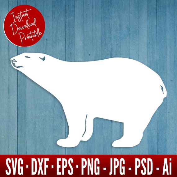 Download Polar Bear Svg Bear Svg Polar Bear Svg Files For Cricut Etsy