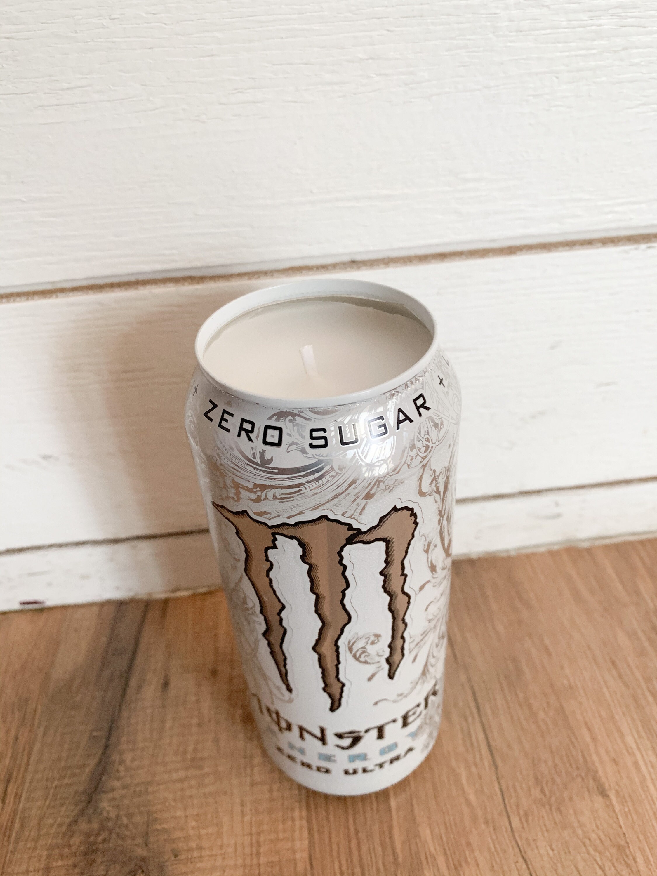 Candleenergy Drink Monster Energy White Scented Candle Etsy