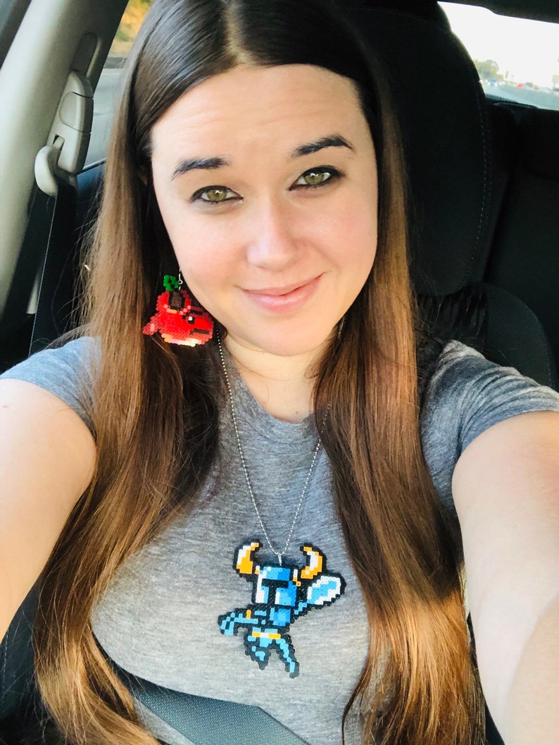 Shovel Knight Perler Jewerly Set