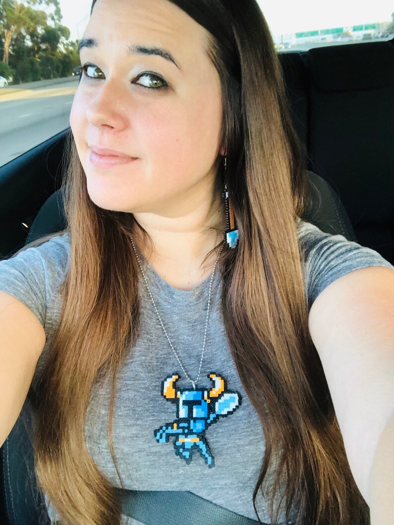 Shovel Knight Perler Jewerly Set
