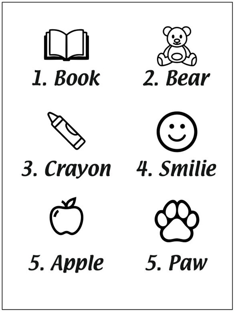 100 Self Adhesive Vinyl Name Tag Stickers for Day Care Schools and