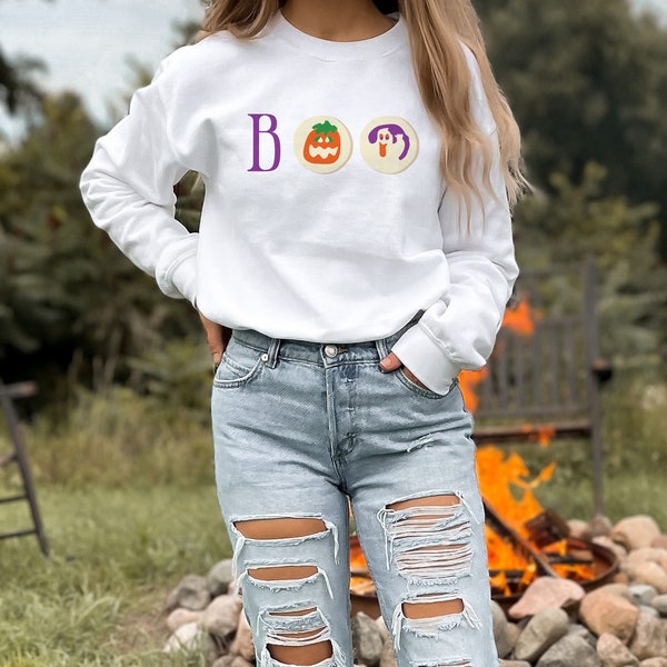 Boo Halloween Pillsbury Sugar Cookies Shirt SVG PNG, Halloween Cookies SVG, Spooky art file, Halloween svg