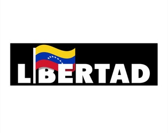 Adesivo per paraurti Freedom For Venezuela