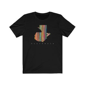 Guatemala Multicolor von Franelas CSS | Guatemaltekische Geschenk | Camiseta de Guatemala | Guatemaltekische T-Shirt