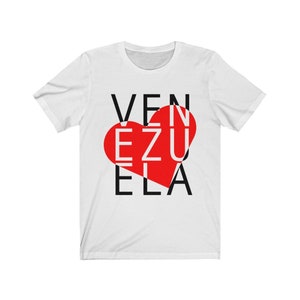Venezolanisches Herz Unisex Tee Von Franelas CSS | Venezuela Geschenk | Franela Venezuela | Vzla T-Shirt